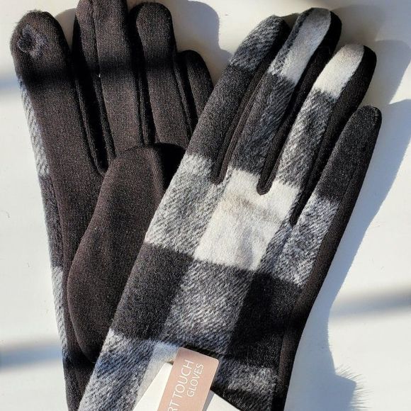 Multi Color Smart Touch Gloves Yarn Smart Texting Touchscreen Compatible - Picture 1 of 4